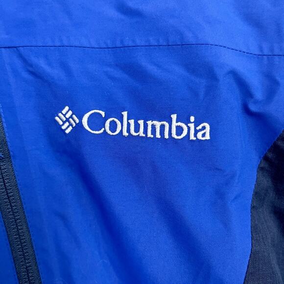 Columbia 3 in 1 Interchange Ski Jacket Blue Nylon Fleece Waterproof Mens Medium - Picture 3 of 15